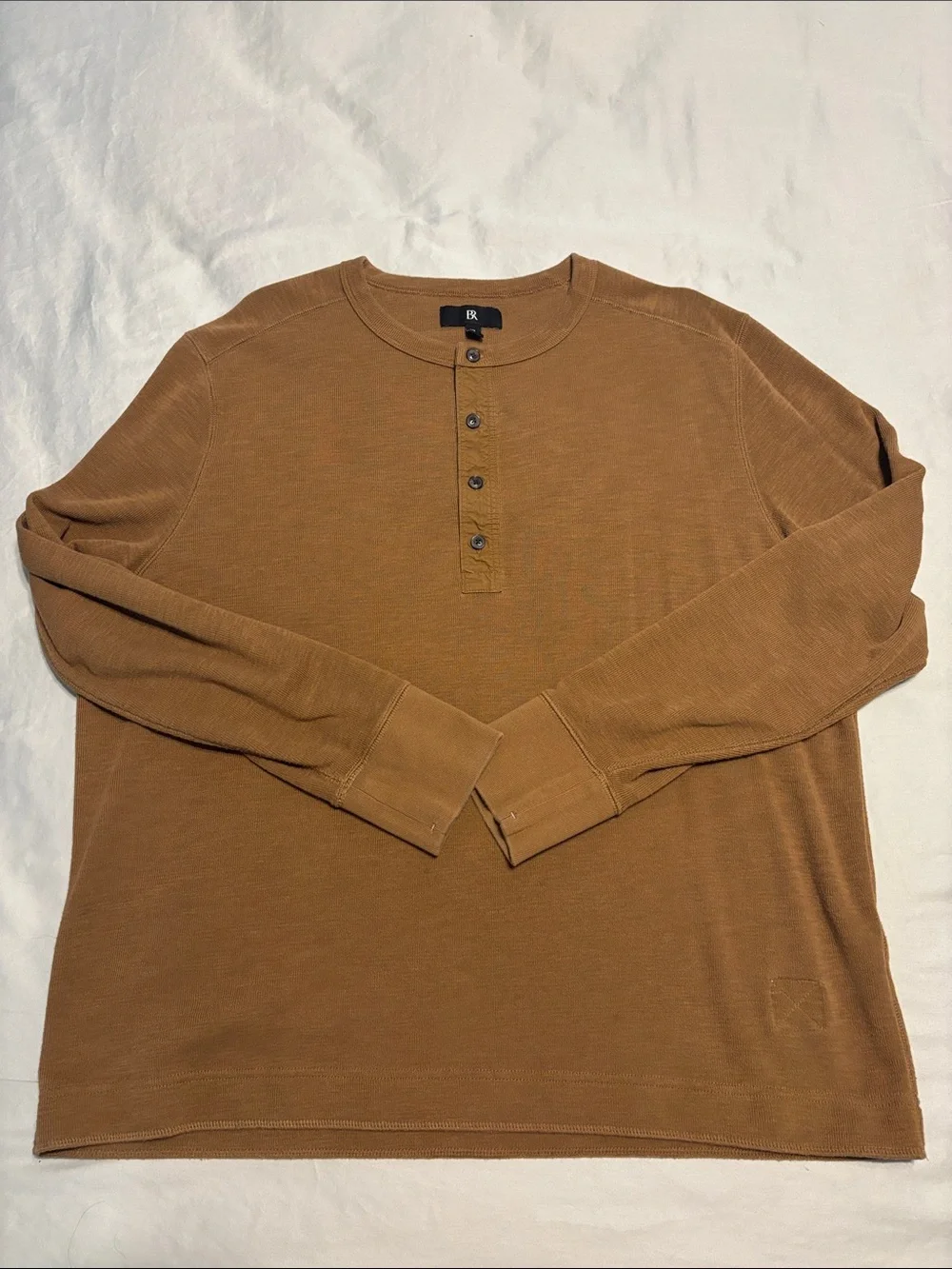 Henley long sleeve T-shirt